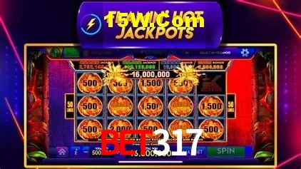 Biblioteca de slots populares na Bet317